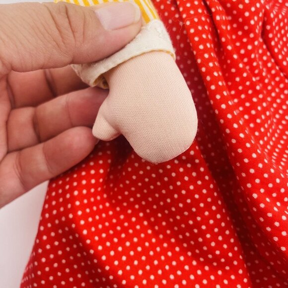 Merry Andrew Toys Doll By Renee Graef Cloth‎ 1990 Vintage Colonial Country - Picture 11 of 14